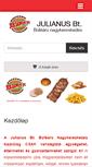 Mobile Screenshot of julianusbt.hu